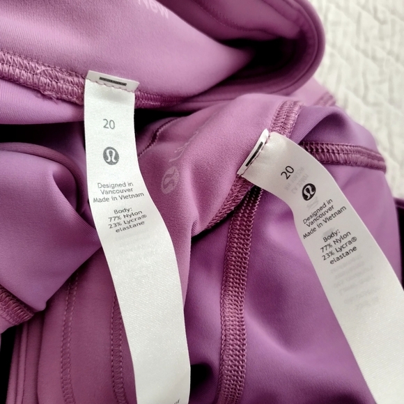 Lululemon Invigorate High-Rise Tight 25" Jubilee Sz 20 - Picture 10 of 10